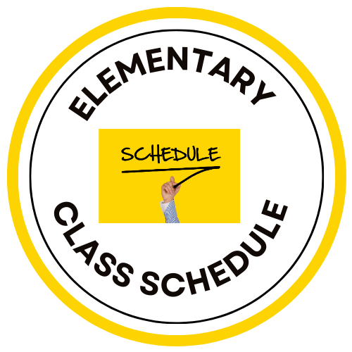 Elementary Class Schedule